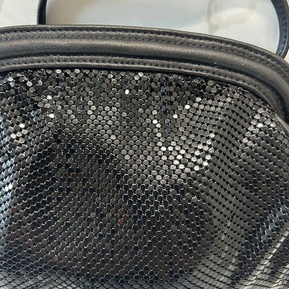 Vintage Whiting & Davis Black Metal Mesh
Shoulder Bag/Clutch - Picture 2 of 5